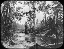 Backwoods, Western USA, late 19th or early 20th century