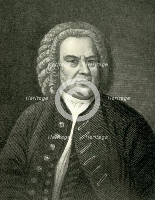 Bach, c1746, (1907). Creator: Unknown.