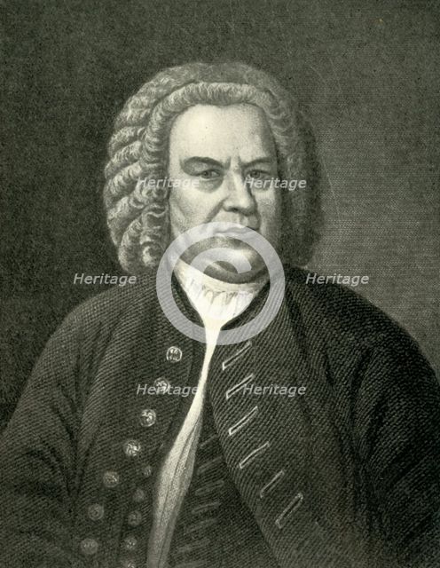 Bach, c1746, (1907). Creator: Unknown.