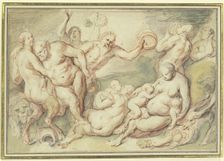 Bachanalia, c1655-1660. Creator: Jacob Jordaens I