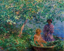 Baci di Sole, 1908. Creator: Nomellini, Plinio (1866-1943)