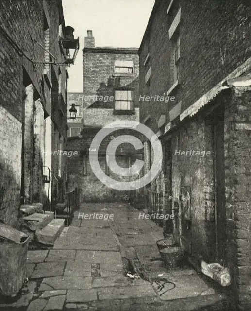 'Back-to-Back Houses in the North of England', (1938). Artist: Unknown.