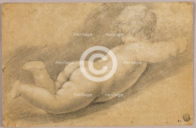 Back View of Putto, n.d. Creator: Unknown.