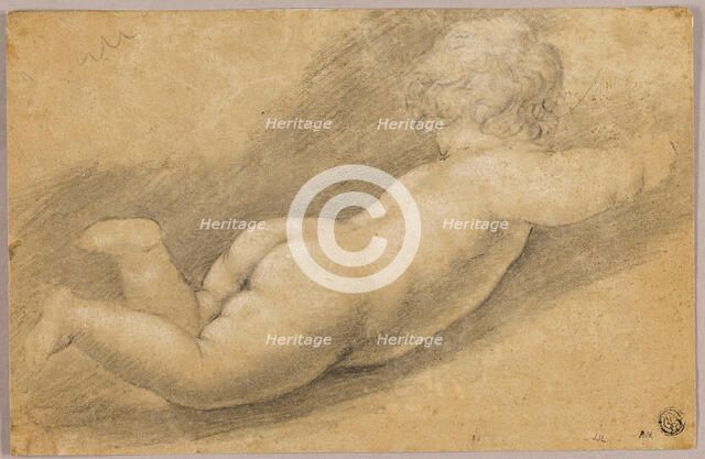 Back View of Putto, n.d. Creator: Unknown.