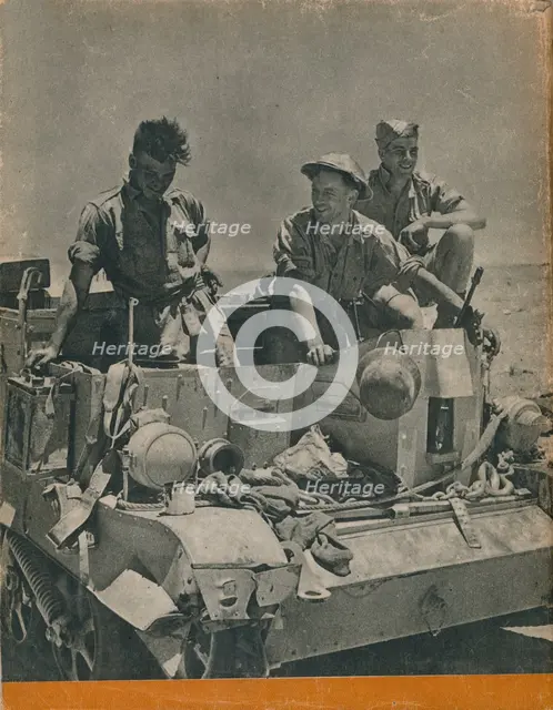Back cover of The Eighth Army, 1944. Artist: Unknown.