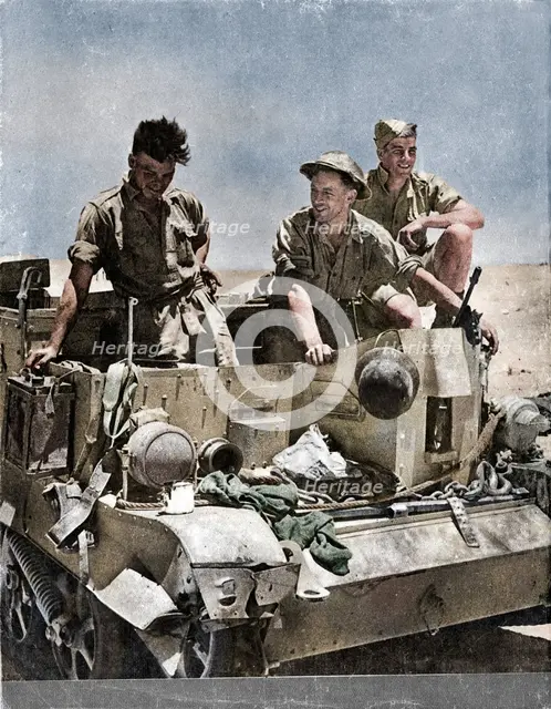 Back cover of The Eighth Army, 1944. Artist: Unknown.