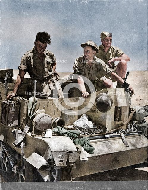 Back cover of The Eighth Army, 1944. Artist: Unknown.