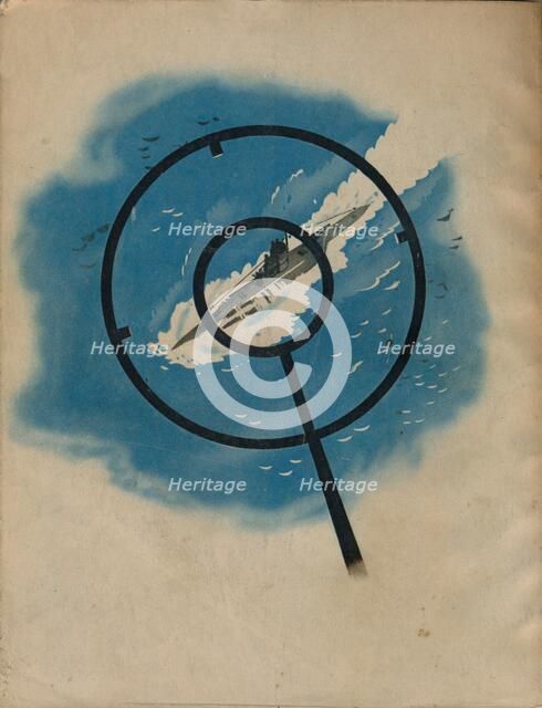 Back cover of Coastal Command, 1943. Artist: Unknown.