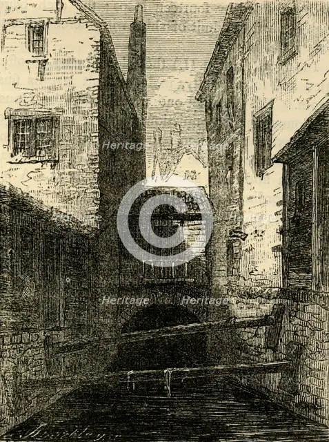 'Back of the Red Lion, from the Fleet', (c1872). Creator: Unknown.