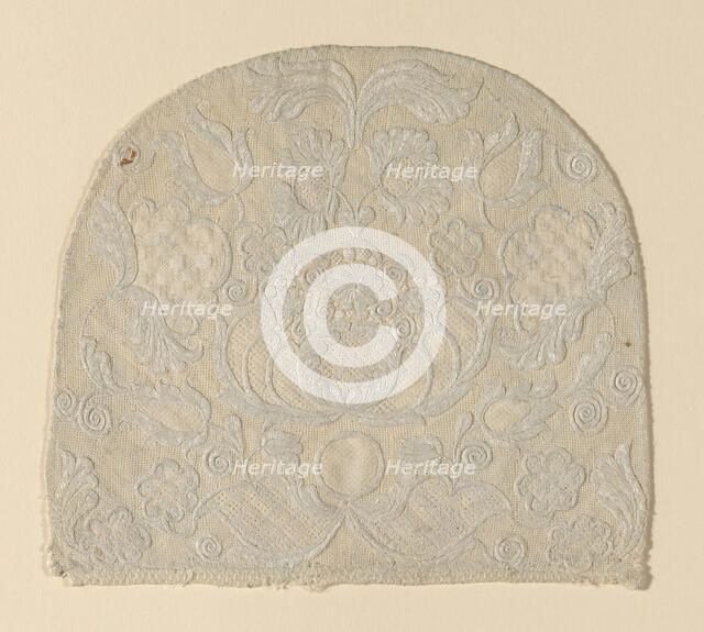 Back of Cap, France, 19th century. Creator: Unknown.