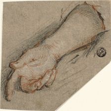 Back of Hand and Forearm, n.d. Creator: Antoine Coypel