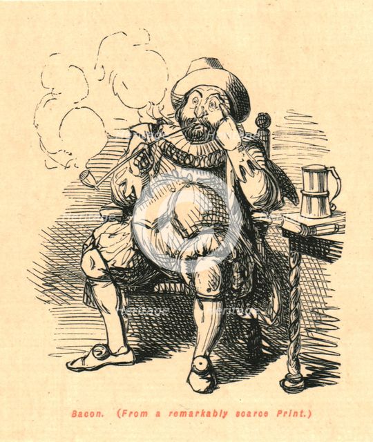 'Bacon. (From a remarkably scarce Print.)', 1897.  Creator: John Leech.