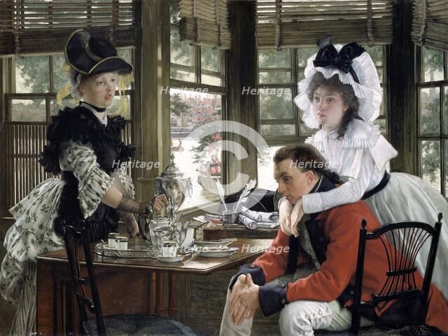 'Bad news (The Parting)', 1872. Artist: James Tissot.