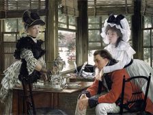 Bad news (The Parting) 1872. Artist: James Tissot