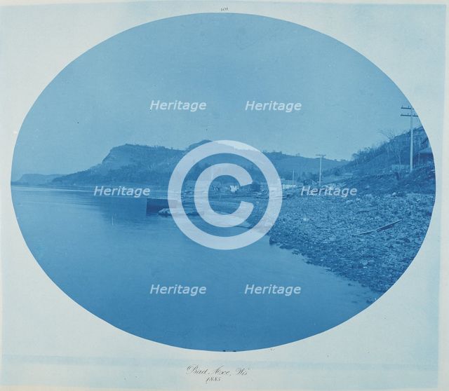 Bad Axe, Wis., 1885. Creator: Henry Bosse.