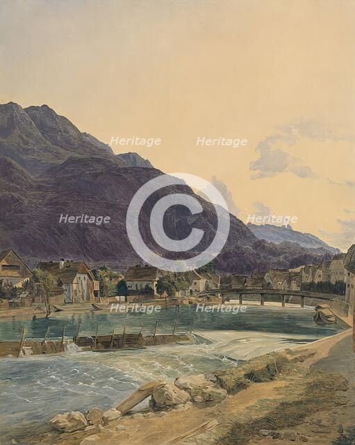 Bad Ischl, 1833. Creator: Ferdinand Georg Waldmuller.