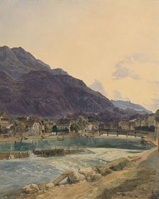 Bad Ischl, 1836. Artist: Waldmüller, Ferdinand Georg (1793-1865)