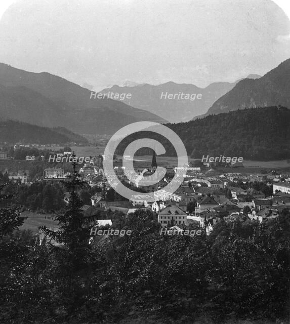 Bad Ischl, at the foot of Hoher Dachstein, Salzkammergut, Austria, c1900s.Artist: Wurthle & Sons