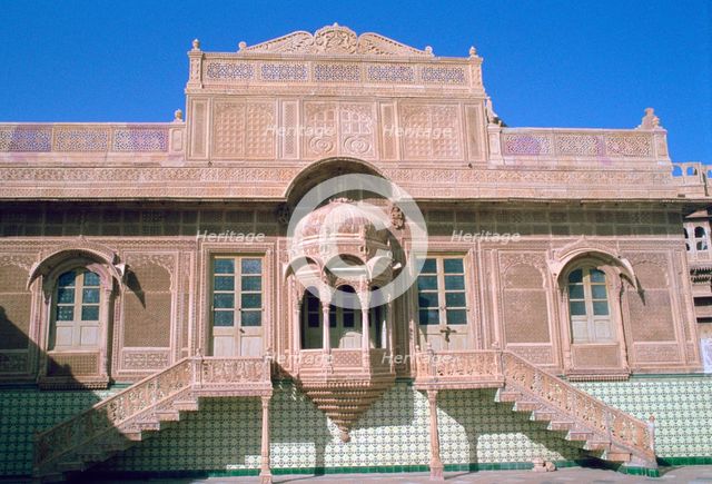 Badal Vilas, Jaisalmer, Rajasthan, India.  Creator: Vivienne Sharp.