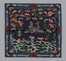 Badge, China, Qing dynasty (1644-1911), 1850/75. Creator: Unknown
