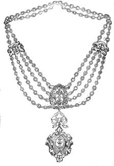 Badge and Chain of the Mayor of Hull, 1857. Creator: Unknown