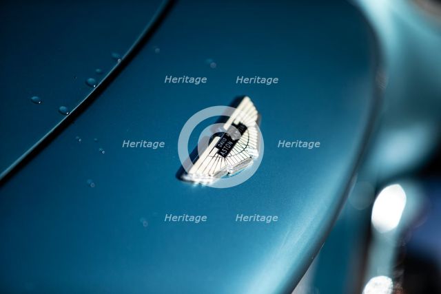 Badge of a 1961 Aston Martin DB4 GT SWB lightweight. Creator: Unknown.