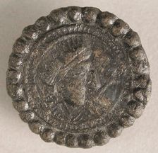 Badge of Edward II or John the Baptist, British, 14th-15th century. Creator: Unknown