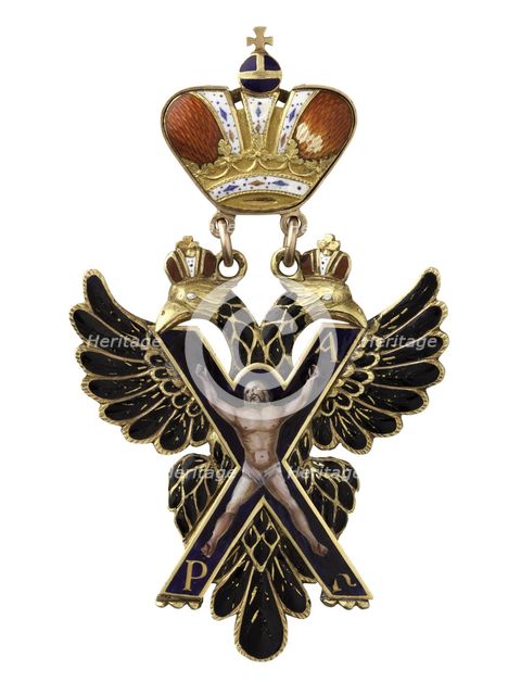 Badge of the Order of St. Andrew the Apostle the First-Called.