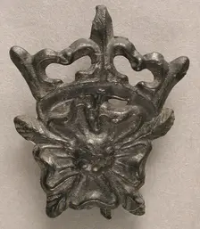 Badge with Tudor Rose, British, 15th century. Creator: Unknown