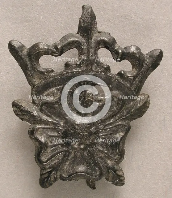 Badge with Tudor Rose, British, 15th century. Creator: Unknown.