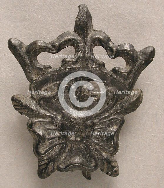 Badge with Tudor Rose, British, 15th century. Creator: Unknown.