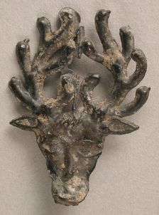 Badge with Hart of Richard II, British, 14th-15th century. Creator: Unknown