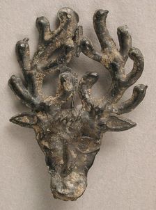 Badge with Hart of Richard II, British, 14th-15th century. Creator: Unknown