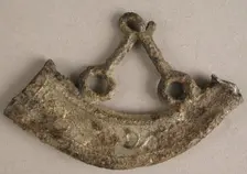 Badge with Hunting Horn, British, 15th century. Creator: Unknown