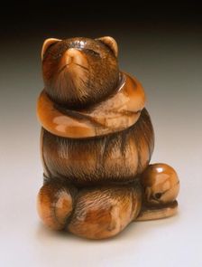 Badger Disguised as a Priest, 19th century. Creator: Unknown