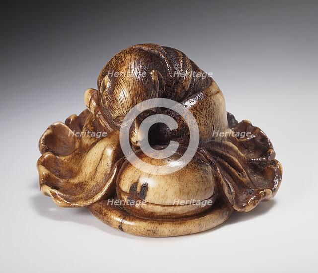 Badger Disguised as Priest, Last half 19th century. Creator: Unknown.