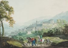Baden seen from the east side, c1814-1815. Creator: Carl Philipp Fohr