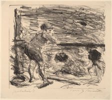 Badeanstalt (The Bath House), 1920. Creator: Lovis Corinth