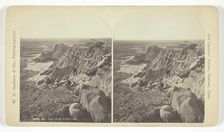 Badlands of Wyoming, 1879/92. Creator: William H. Jackson