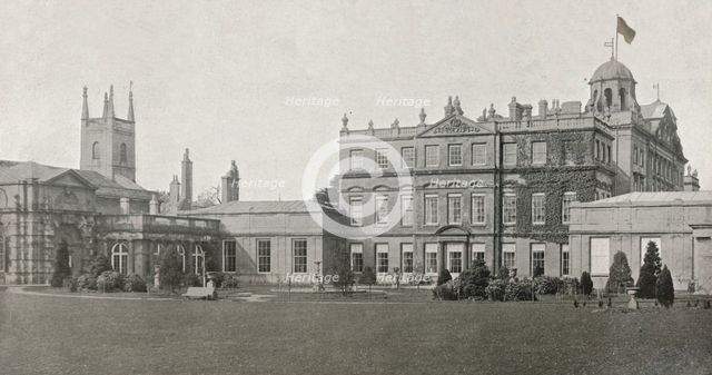 'Badminton, the seat of his Grace the Duke of Beaufort', 1913. Artist: Unknown.