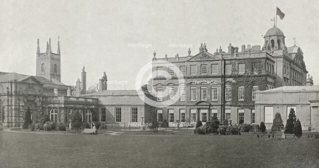 'Badminton, the seat of his Grace the Duke of Beaufort', 1913. Artist: Unknown.