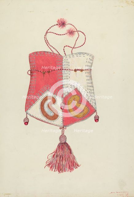 Bag, 1935/1942. Creator: Ann Gene Buckley.