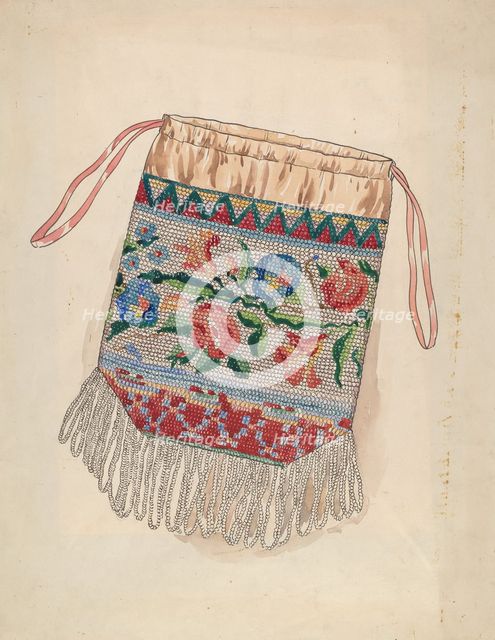 Bag, 1935/1942. Creator: Lillian Causey.