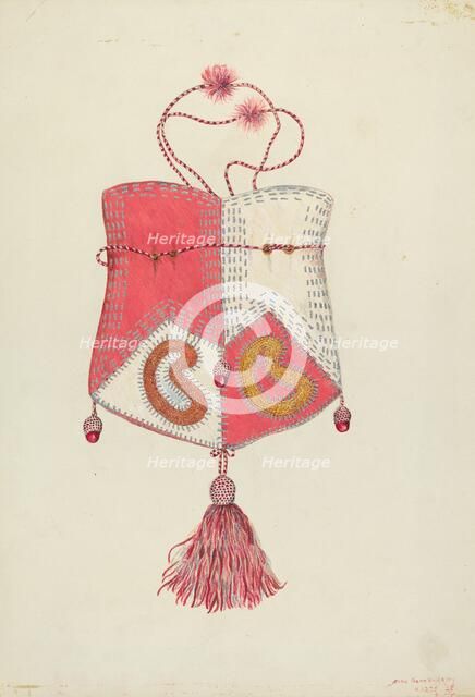 Bag, 1935/1942. Creator: Ann Gene Buckley.