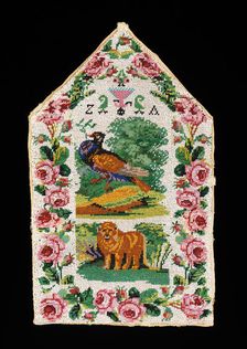 Bag, Mexican, 1840-60. Creator: Unknown