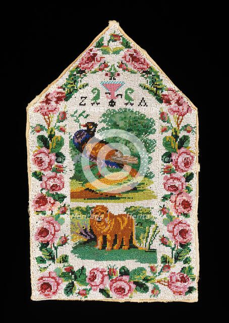 Bag, Mexican, 1840-60. Creator: Unknown.