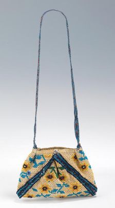 Bag, Mexican, 1800-1820. Creator: Unknown