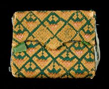 Bag, American, 1740-60. Creator: Unknown