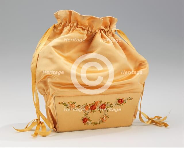 Bag, American, 1800-1825. Creator: Unknown.