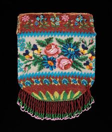 Bag, American, 1830-60. Creator: Unknown